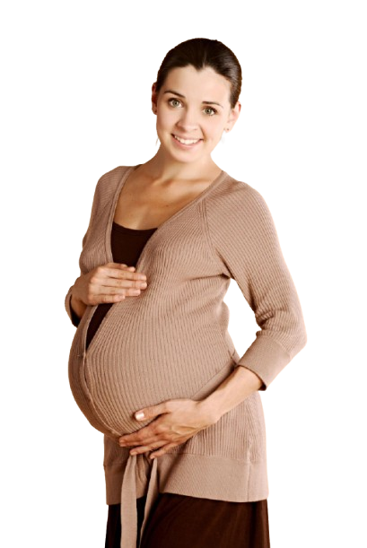 Pregnant woman receiving compassionate maternity care and prenatal support at Doctor Gowri's Balaji Hospital, Tirupati.